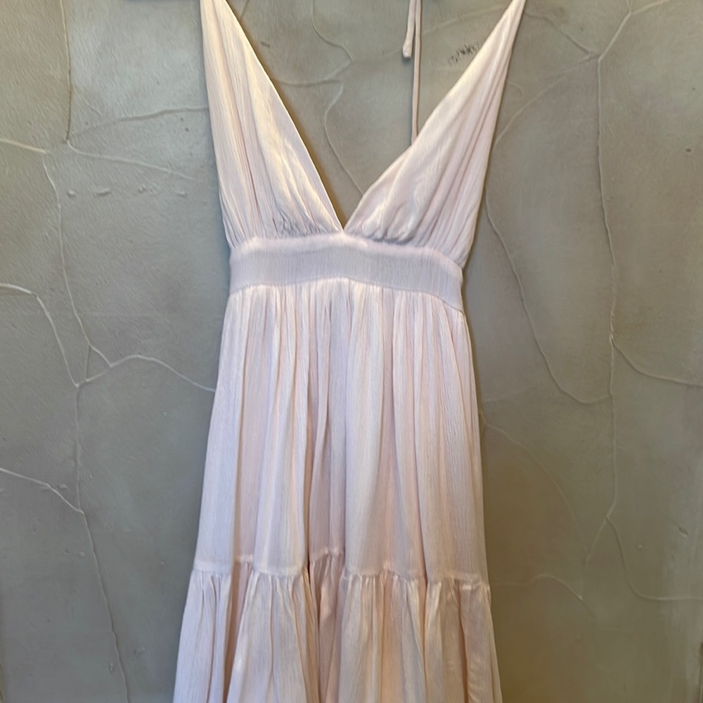 OohLaLa  Couture Solid Babydoll Dress Medium